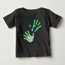 Handdruck Baby T-shirt