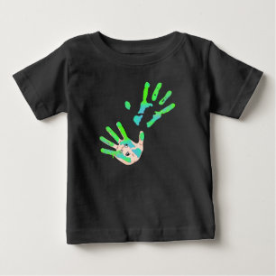 Handdruck Baby T-shirt