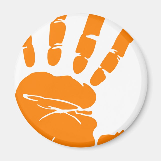 Handdruck Magnet (Vorne)