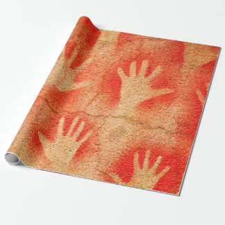 Hände auf der Wallfahrtskirche, aborigine-Kunst, A Geschenkpapier