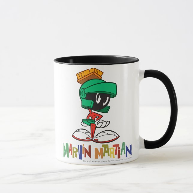 Hände auf Hüften MARVIN THE MARTIAN™ Tasse (Rechts)