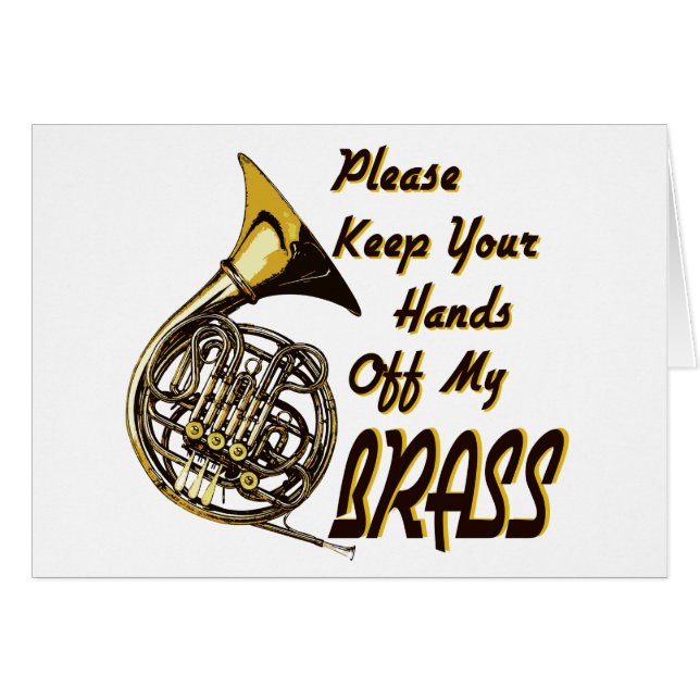 Hände aus meinem Messing (Vorderseite (Horizontal))