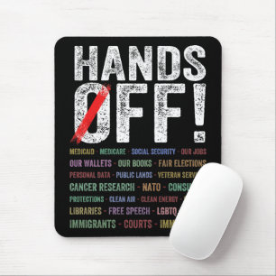 Hände aus Protest Mousepad