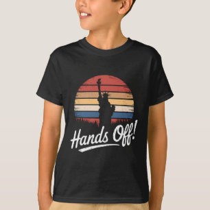 Hände aus Protest Statue der Freiheit Resist Resis T-Shirt