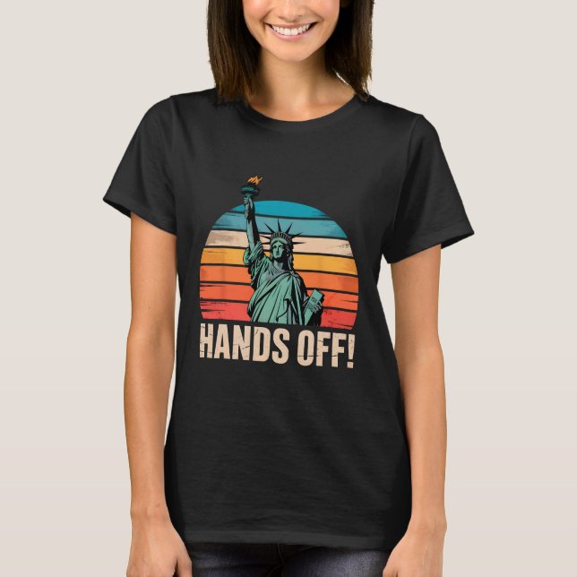 Hände aus Protest Widerstandsstatus der Libe T-Shirt (Vorderseite)