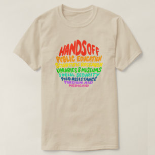 Hände aus T-Shirt