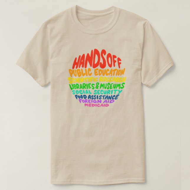 Hände aus T-Shirt (Design vorne)