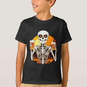 Hände Beer Funny Drinking Halloween Frauen T-Shirt