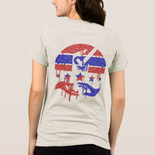 Hände der Einheit Tri-Blend Shirt
