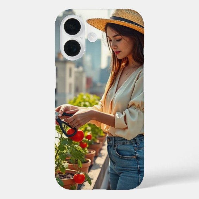 Hände der Pflege, Herz der Stadt Case-Mate iPhone Hülle (Rückseite)