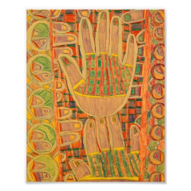 Hände des Glaubens Print Fotodruck (Vorne)