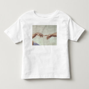 Hände des Gottes und des Adams Kleinkind T-shirt