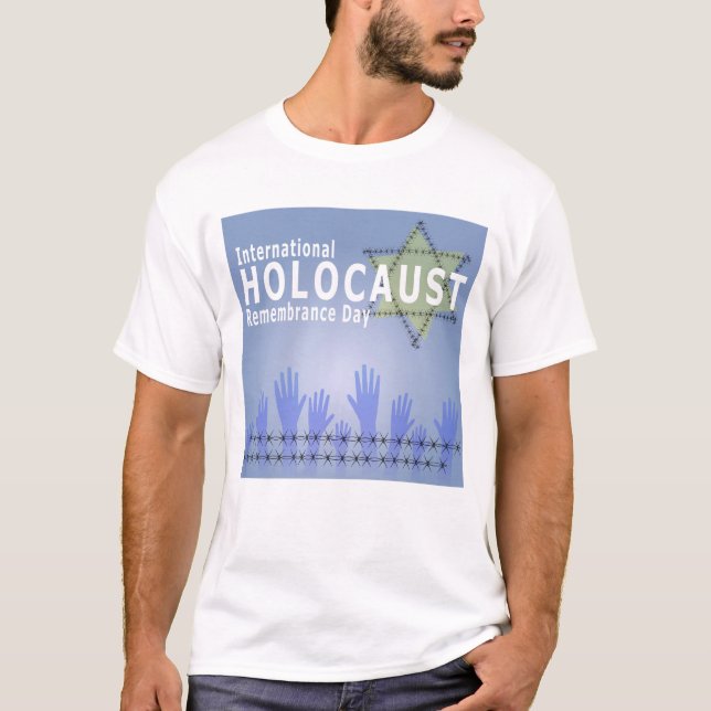 Hände des Internationalen Holocaust-Gedenktages T-Shirt (Vorderseite)