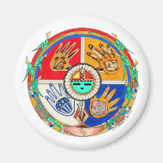 Hände des Zeitmagneten Magnet