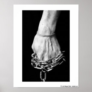 "Hände, die" 11x14 #1 Plakat binden