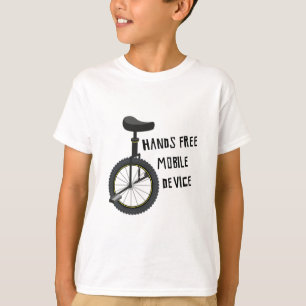 Hände geben tragbares Gerät frei T-Shirt