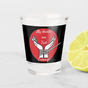 Hände getickt Thunder_Cove Schnapsglas