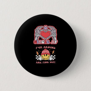 Hände Halloween Funny - Grabby Ghoul Button