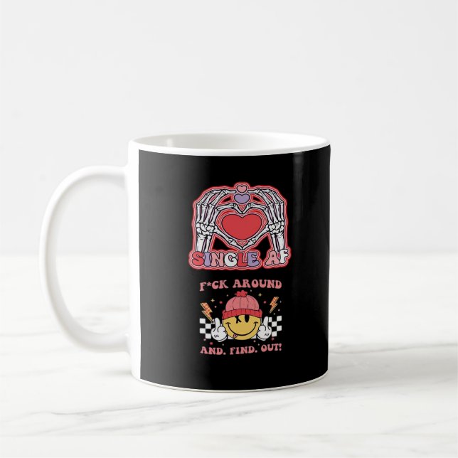 Hände Halloween Funny - Grabby Ghoul Kaffeetasse (Links)