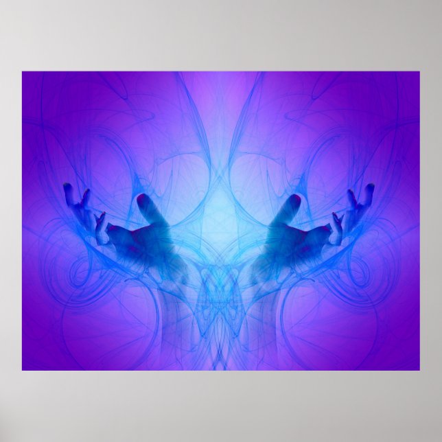 Hände heilen poster (Vorne)