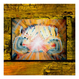 Hände heilen poster