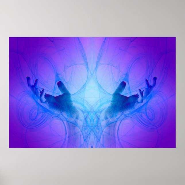 Hände heilen poster (Vorne)