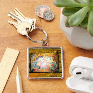 Hände heilen schlüsselanhänger