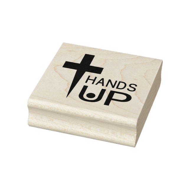 Hände hoch gummistempel (Stempel)