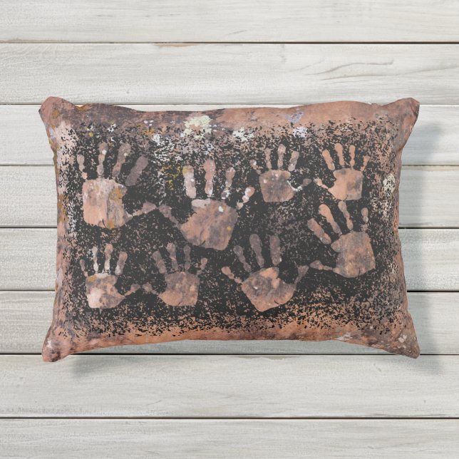 Hände Kissen Für Draußen (Vorderseite)