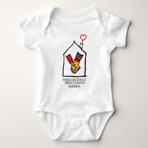 Hände Ronald McDonald Baby Strampler