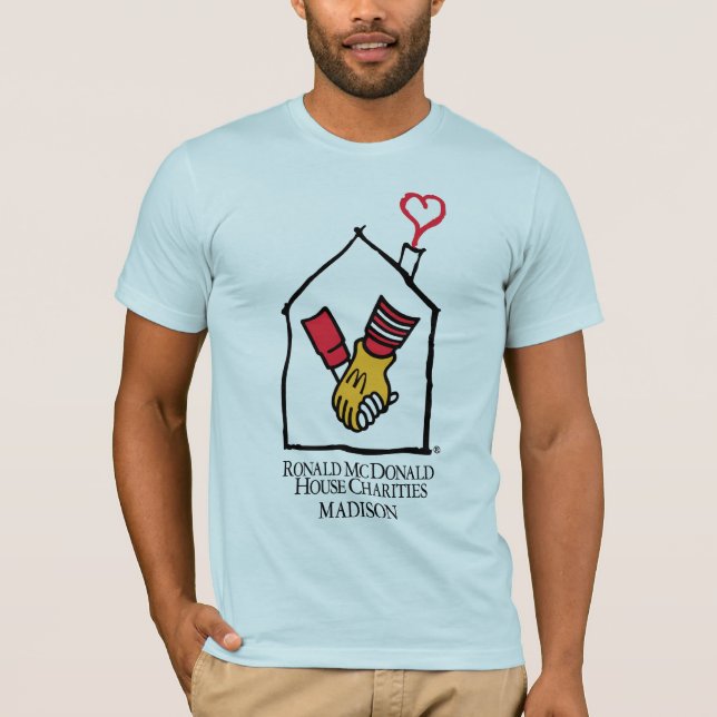 Hände Ronald McDonald T-Shirt (Vorderseite)