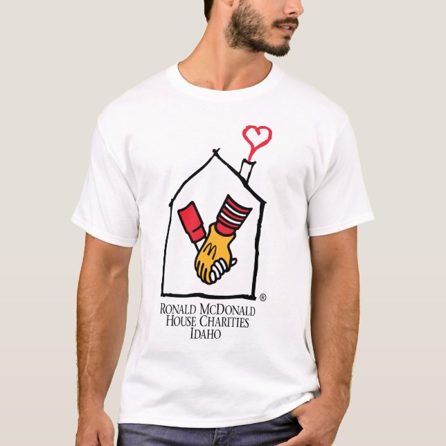 Hände Ronald McDonald T-Shirt (Vorderseite)