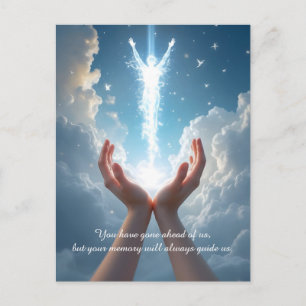 Hände Set das Soul frei, Sie sind Beileid gegangen Postkarte