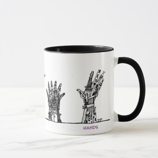 HÄNDE TASSE (Rechts)