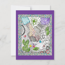 Hände über Herz leere Grußkarte Feiertagskarte