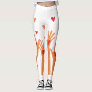 Hände und Herzen Leggings