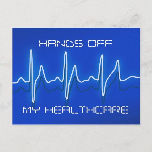 Hände von meiner Postkarte (Vorderseite)