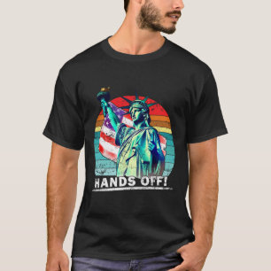 Hände weg Protest Sozialversicherung und Medicare  T-Shirt