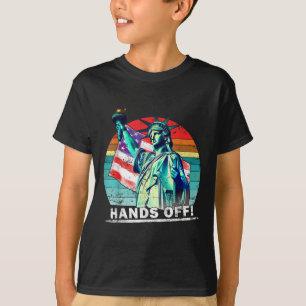 Hände weg Protest Sozialversicherung und Medicare  T-Shirt