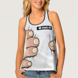 Hände weg! Prude Tanktop