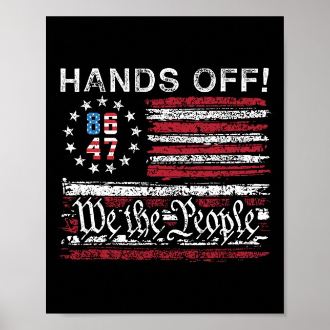 Hände weg von der Medicare Medicaid Protes Poster (Vorne)