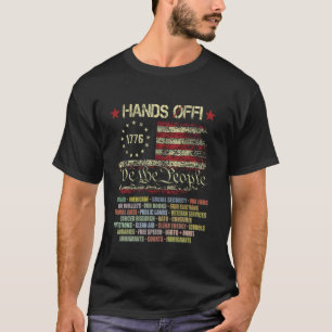 Hände weg von der Sozialversicherungs-Protestbeweg T-Shirt