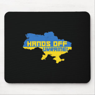 Hände weg von der Ukraine bei ukrainischen Protest Mousepad