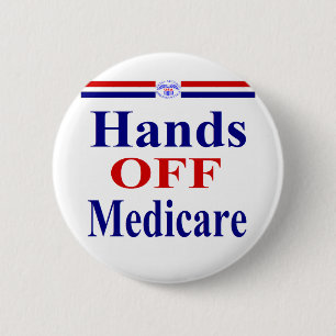 Hände weg von Medicare Button