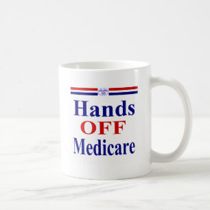 Hände weg von Medicare Tasse