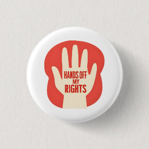 Hände weg von meinen Rechten – Gleichheit Button