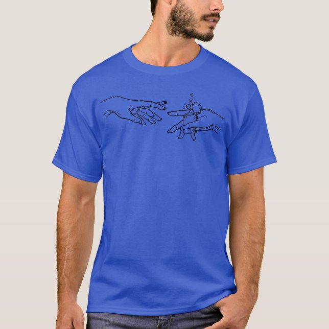 Hände zeichnen Geschenk T-Shirt (Vorderseite)