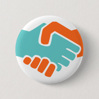 Händedruck zusammen button