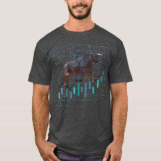 Handel an der Börse von Kryptowährungen T-Shirt