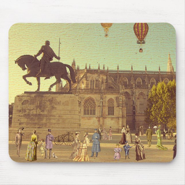 Handel de Maio em Batalha (Portugal) Mousepad (Vorne)